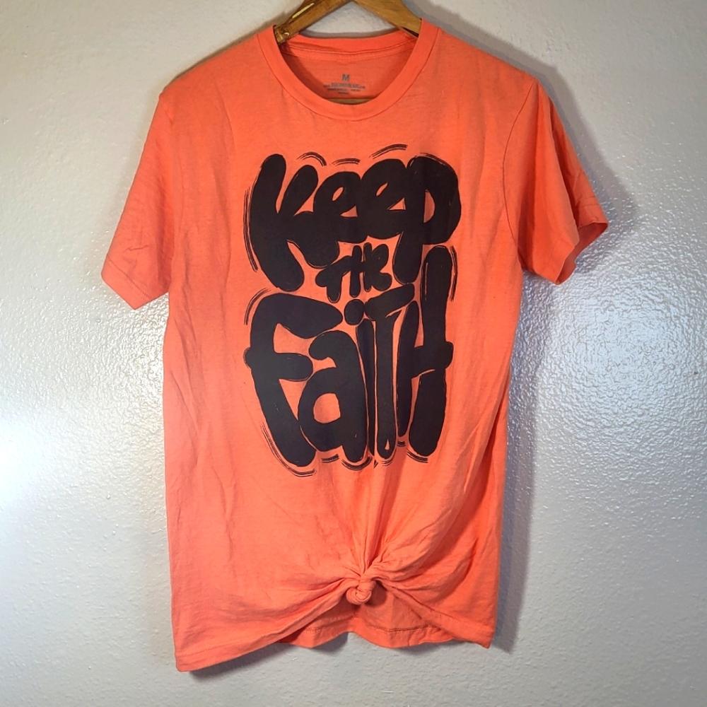 Beaconthreads Keep The Faith Bubble Adult Unisex Box Shirt